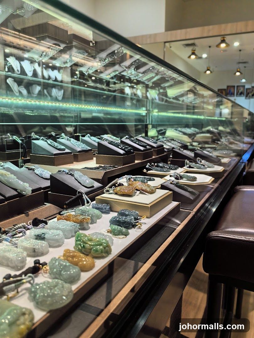 Jade Jewelry Display