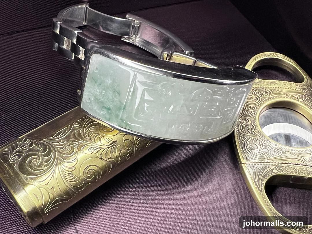 Jade and Gold Accessories