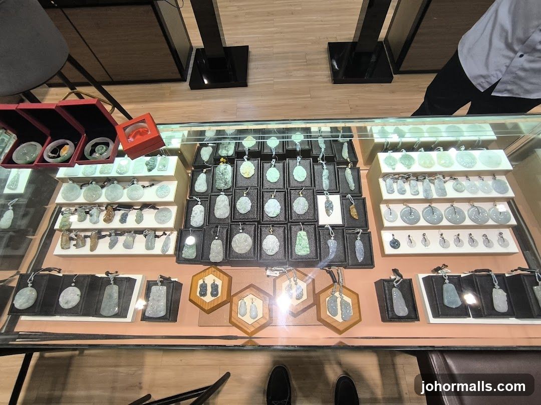 Jade Jewelry Display