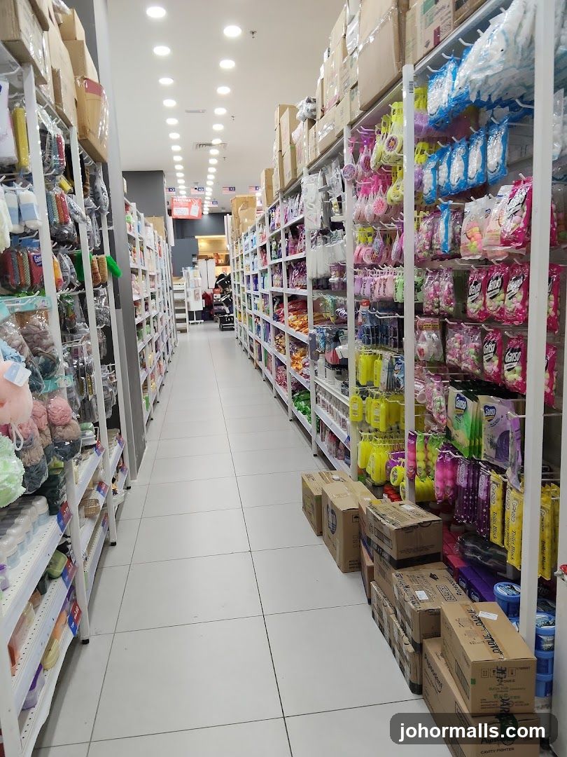 Aisle in a retail store
