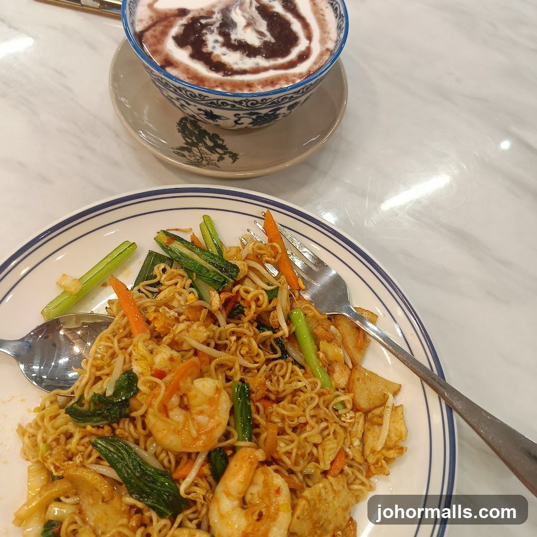 Noodles and Drink