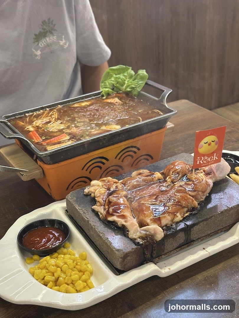 Hot Stone Grill Meal