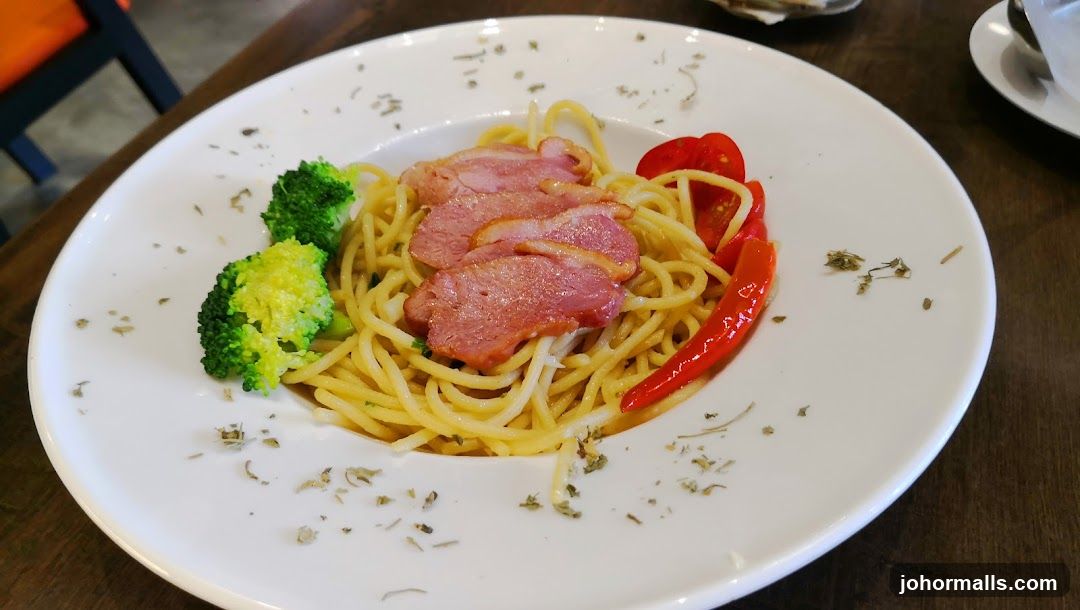 Spaghetti with Duck Breast