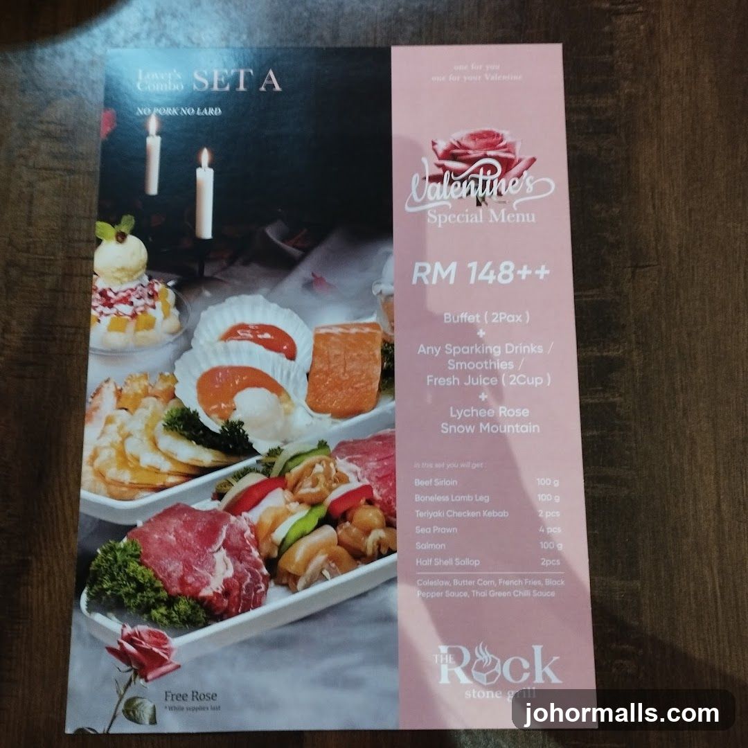 Valentine's Special Menu