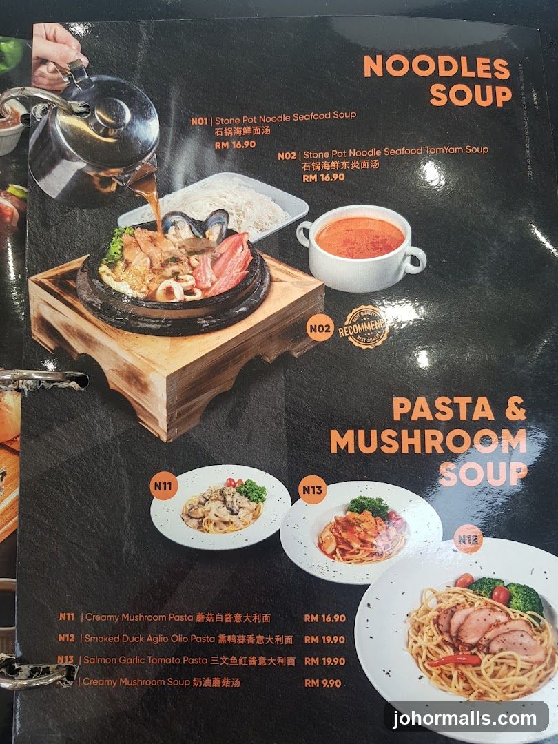 Noodles Soup & Pasta