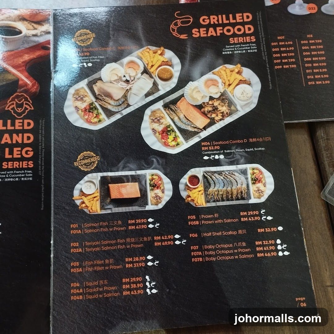 GRILLED SEAFOOD SERIES