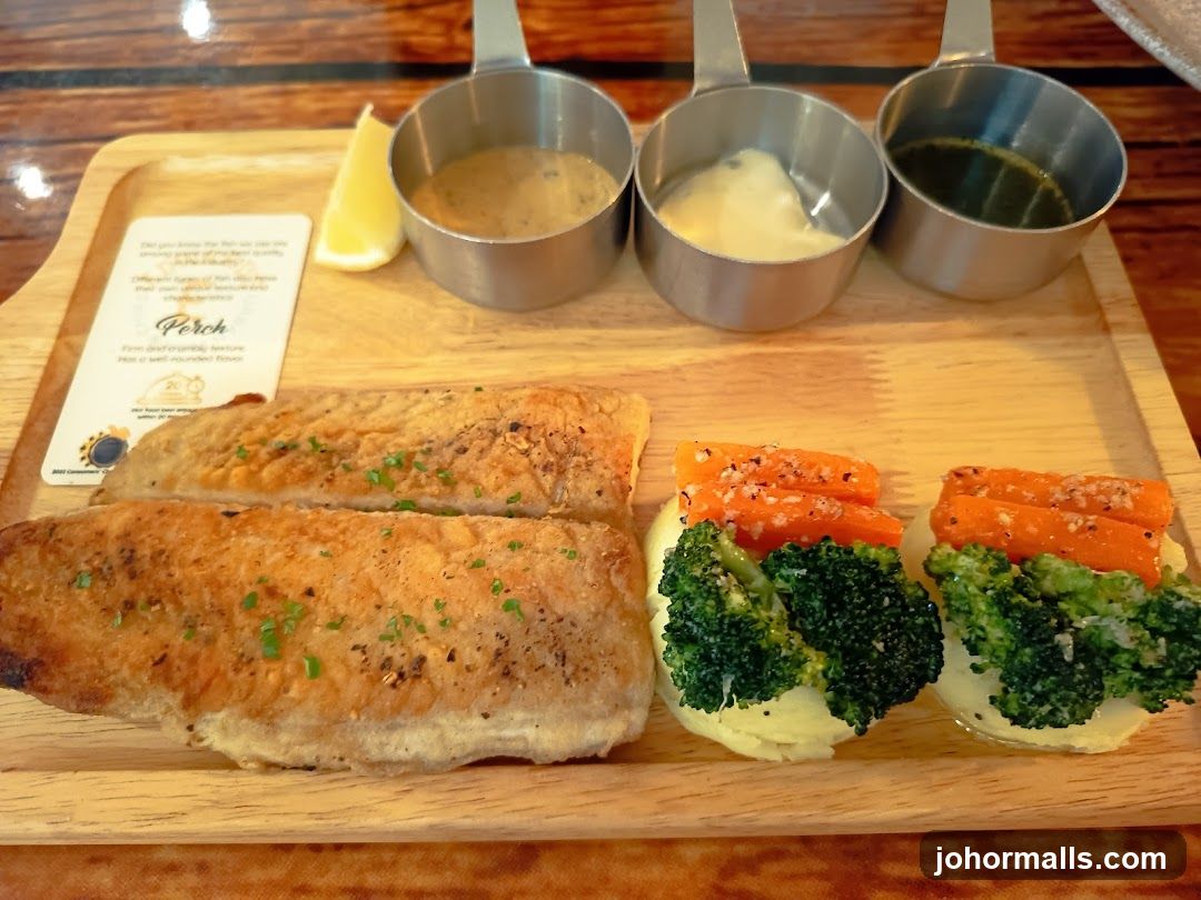 Perch Fillet with Sides