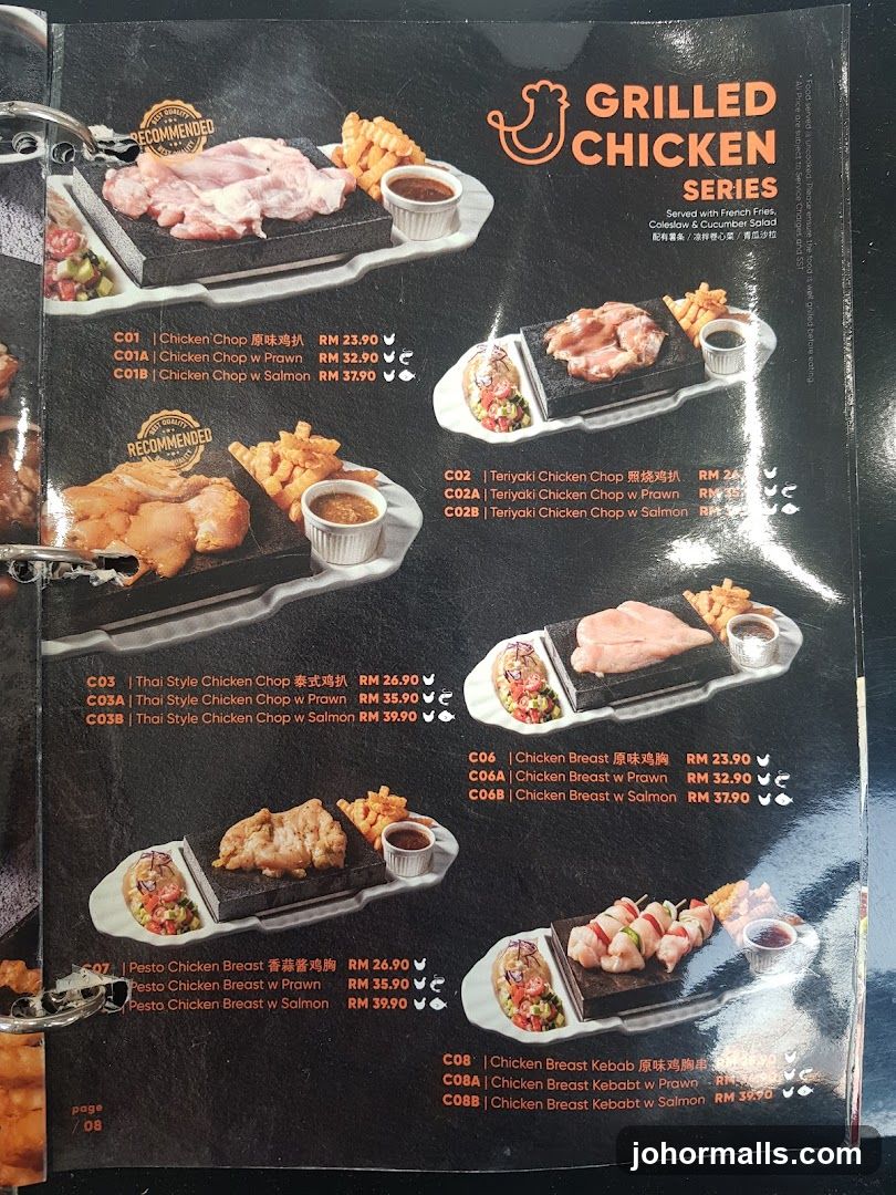 GRILLED CHICKEN SERIES