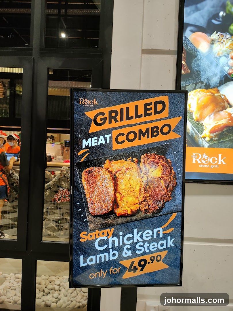 Grilled Meat Combo Advertisement