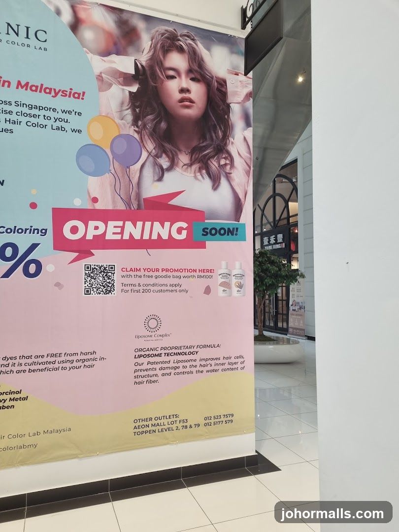 Hair Color Lab Opening Soon Promotion