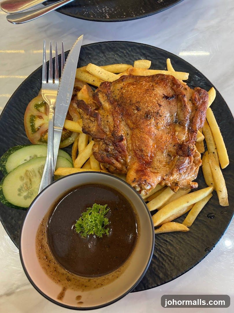 Grilled Chicken with Fries