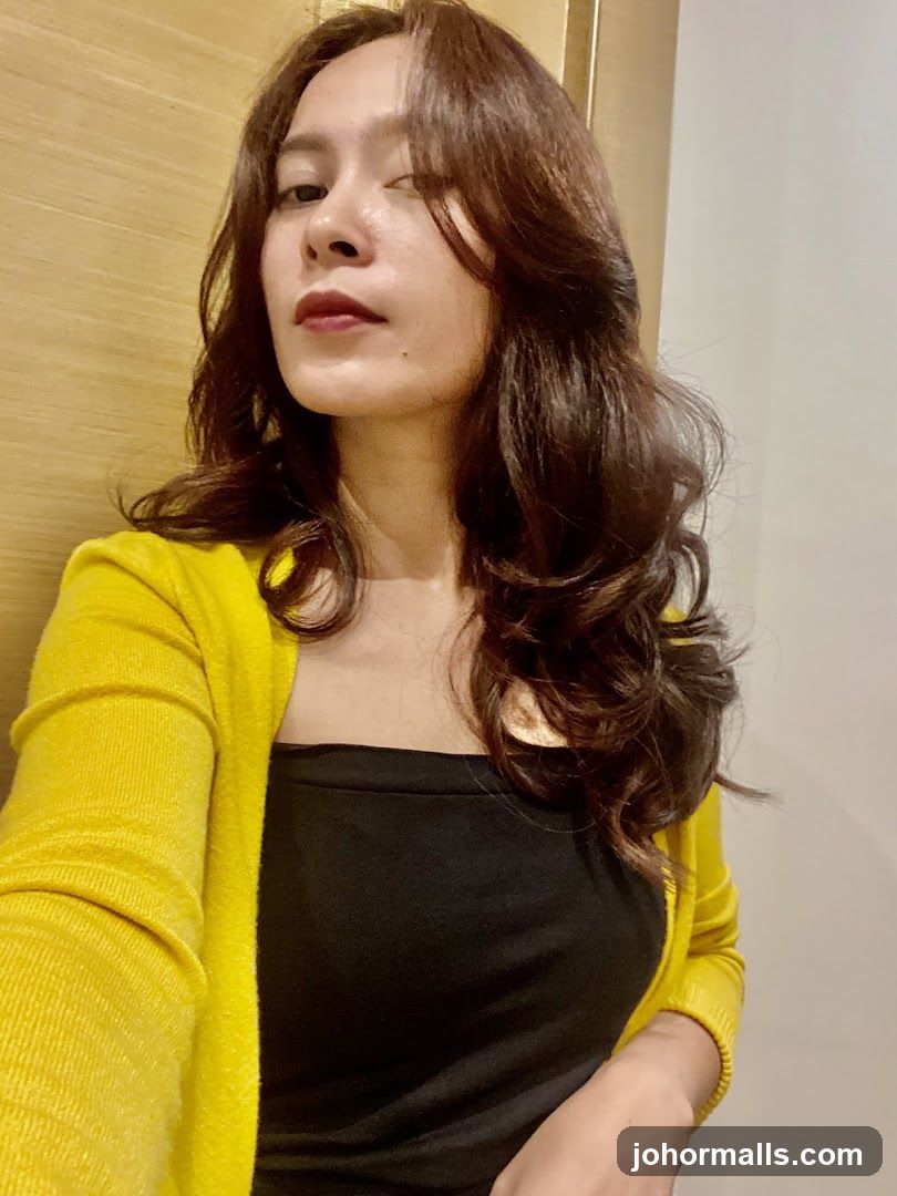 Woman in Yellow Cardigan