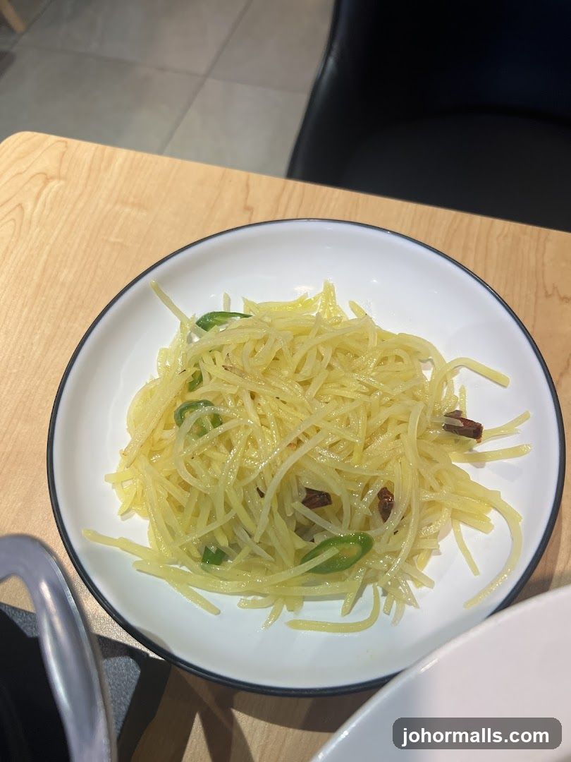 Shredded Potato Dish