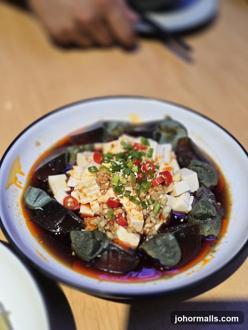 Century Egg Tofu Salad
