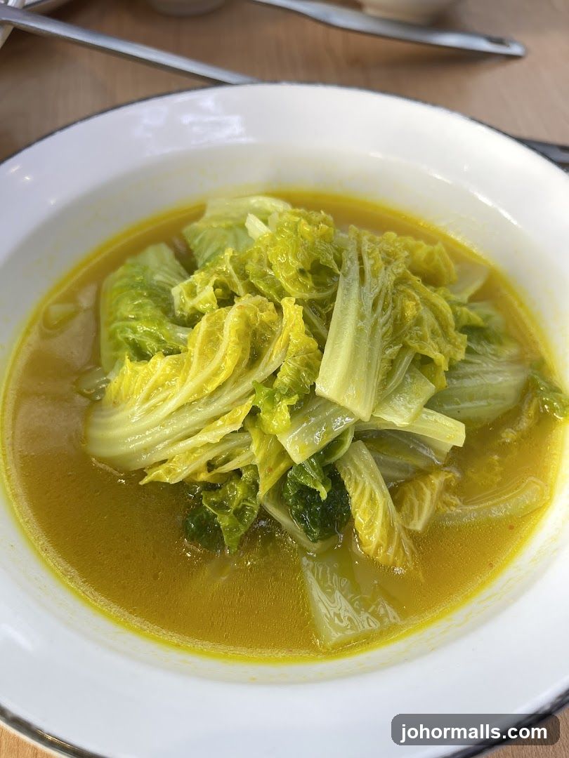 Napa Cabbage Soup