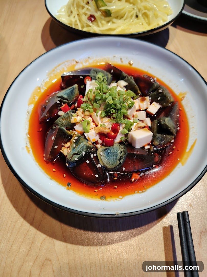 Century Egg Appetizer