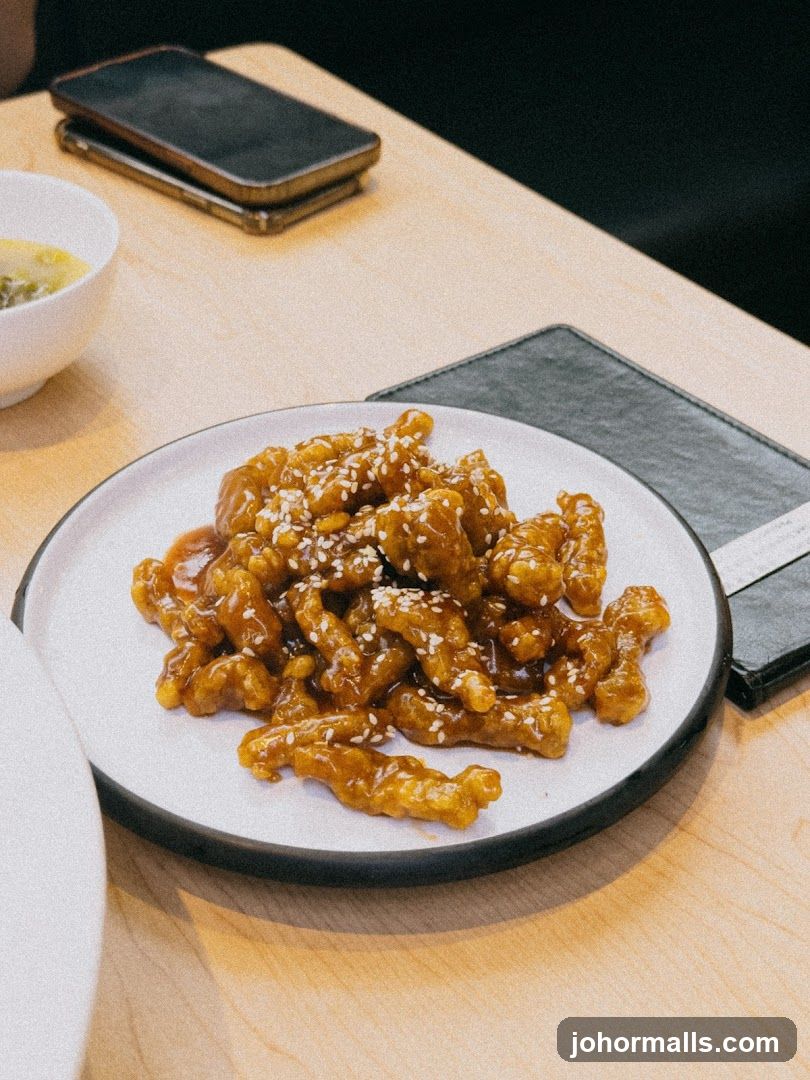 Sesame Chicken Dish