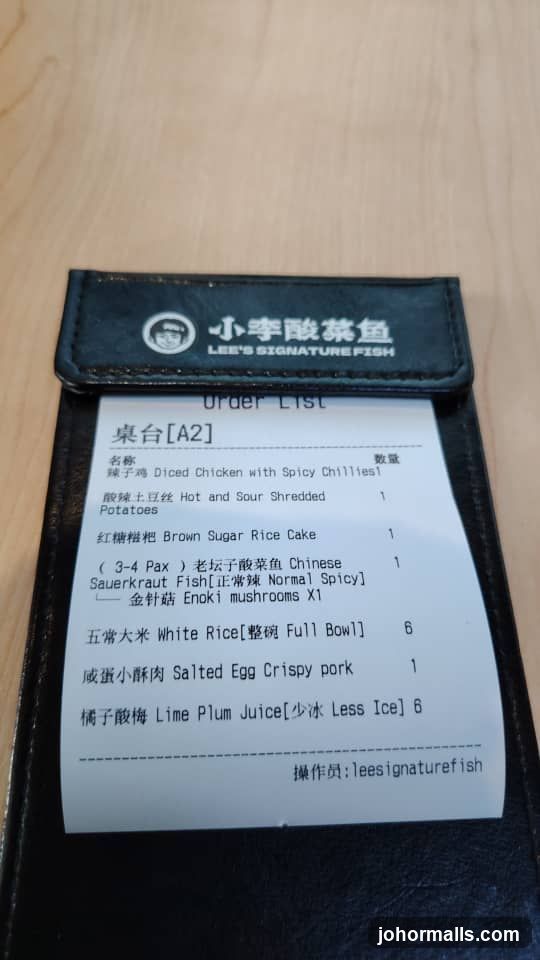 Order List