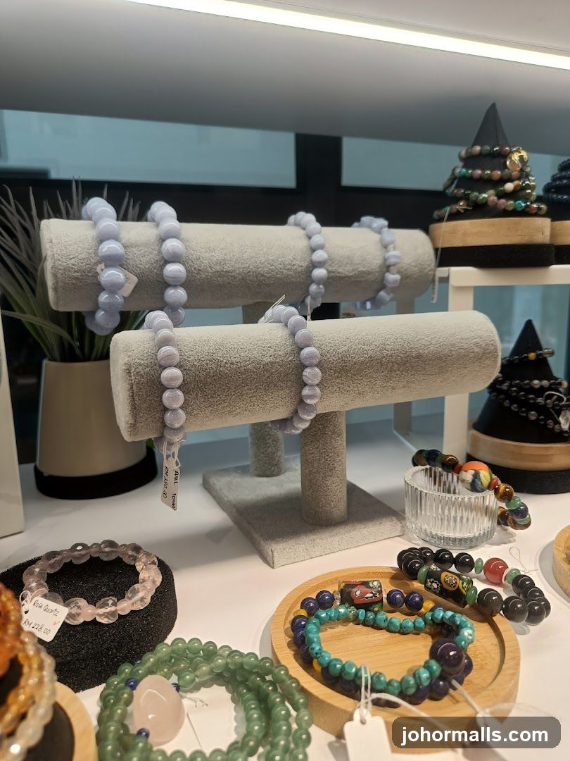 Beaded Bracelets Display