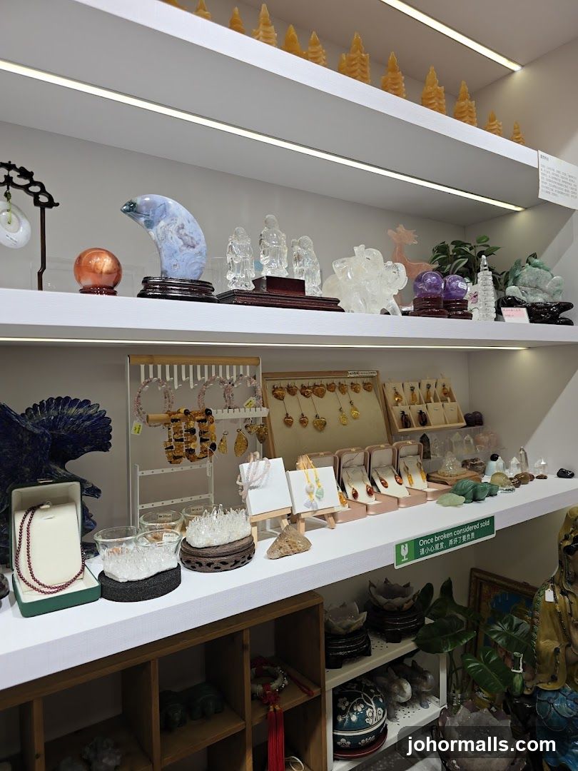Crystal and Gemstone Display
