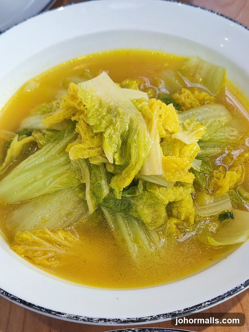 Napa Cabbage Soup