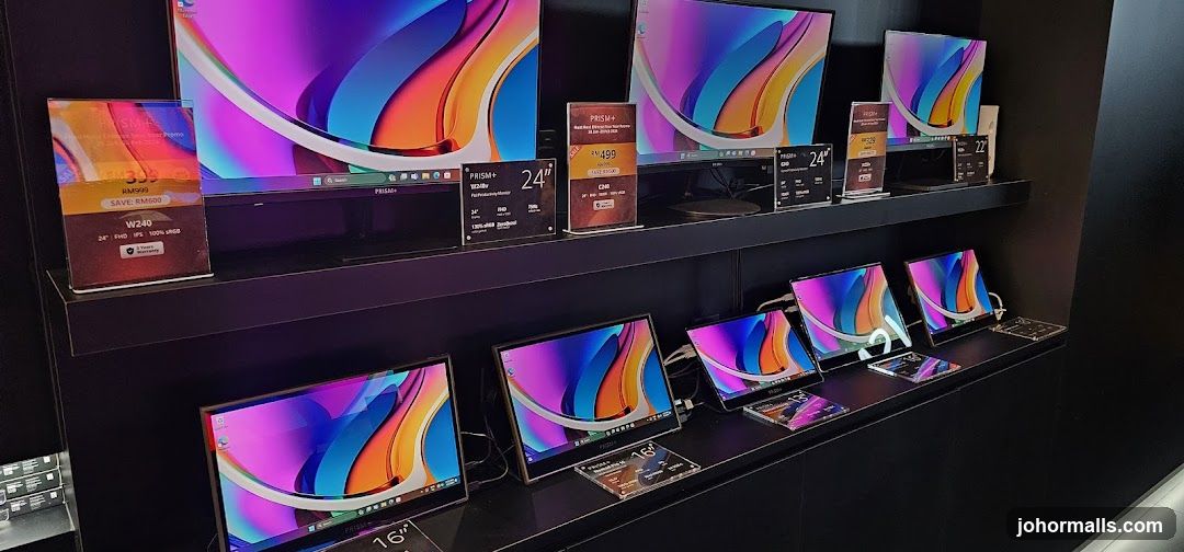 Monitors on Display
