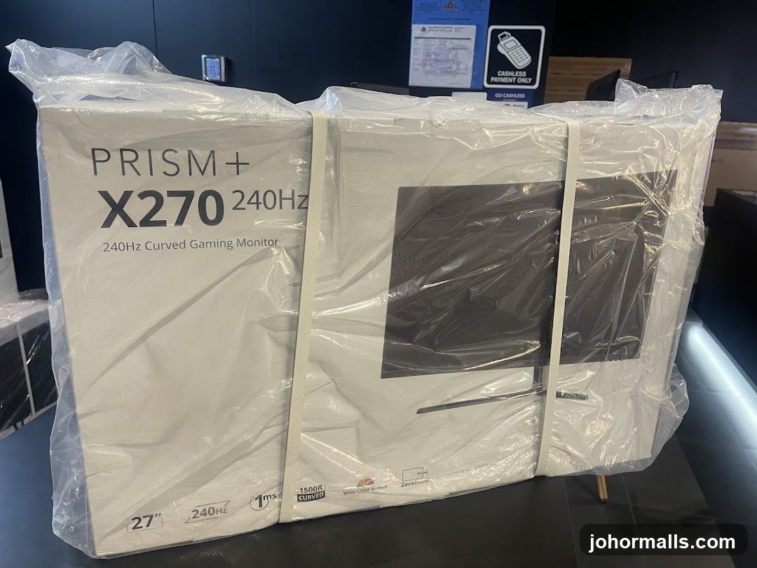 PRISM+ X270 240Hz Curved Gaming Monitor