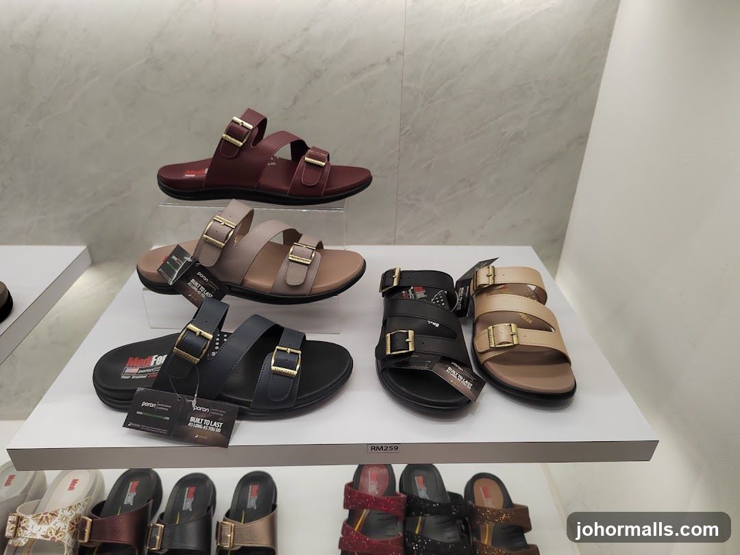 Sandals Display