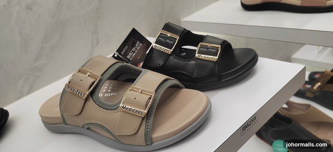 Sandals on Display