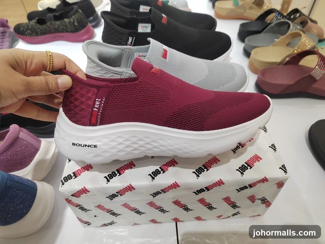 Maroon Slip-on Shoe