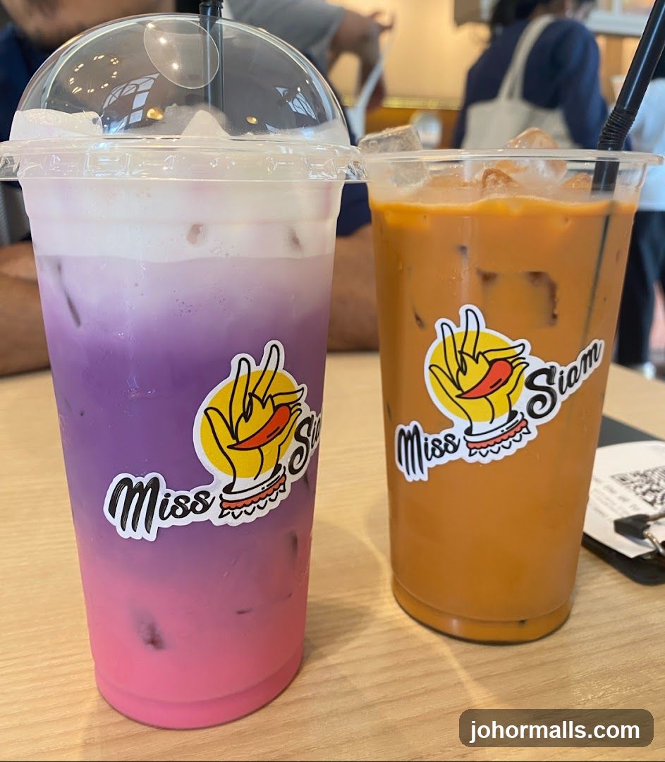 Two Iced Drinks