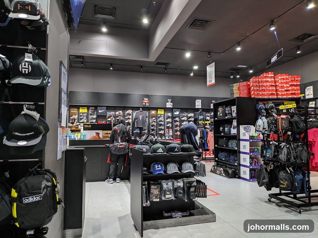Sports Apparel and Footwear Store Interior