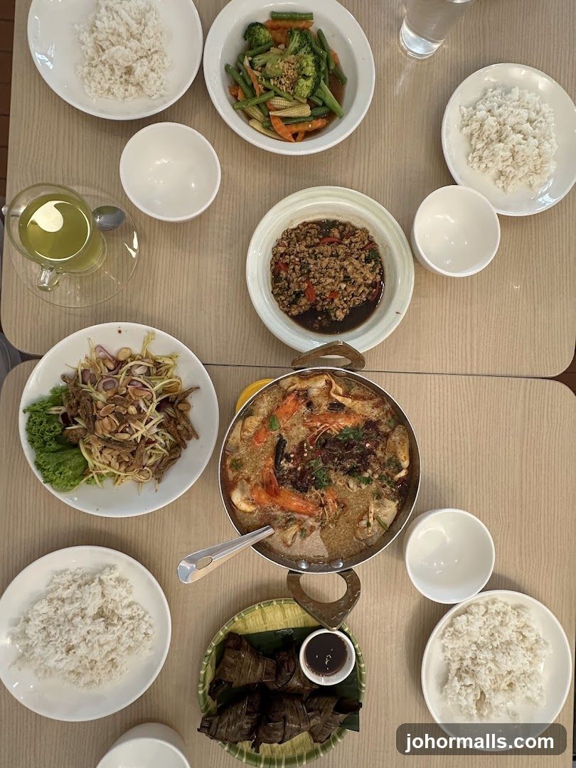 Thai Food Spread
