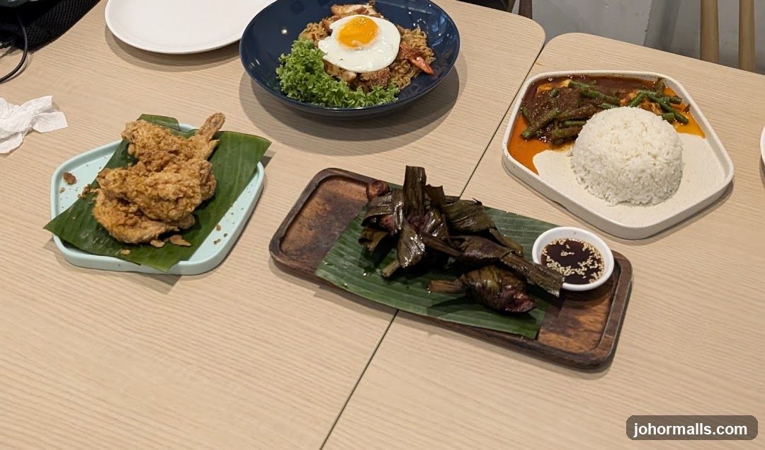 Assortment of Malaysian Dishes