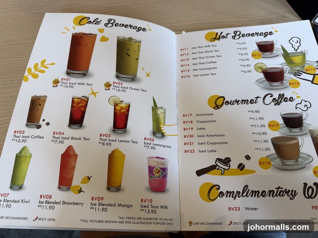 Beverage Menu