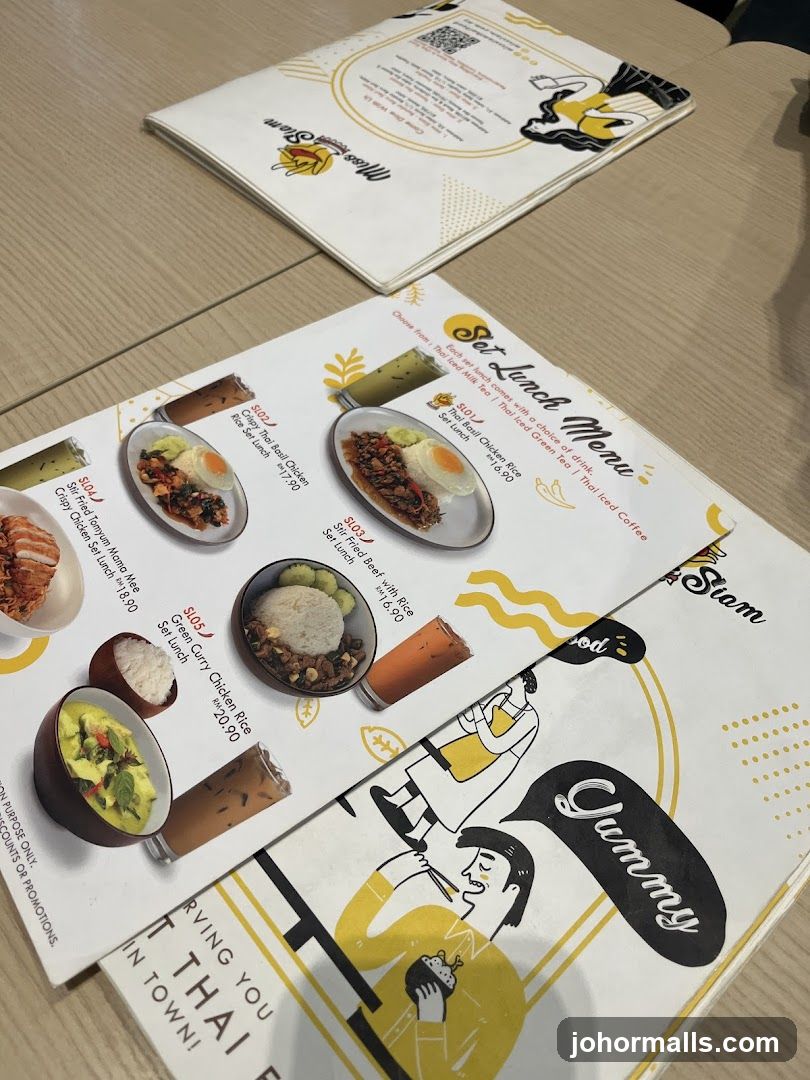 Set Lunch Menu