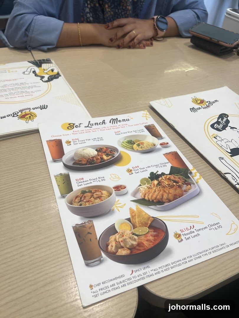 Set Lunch Menu