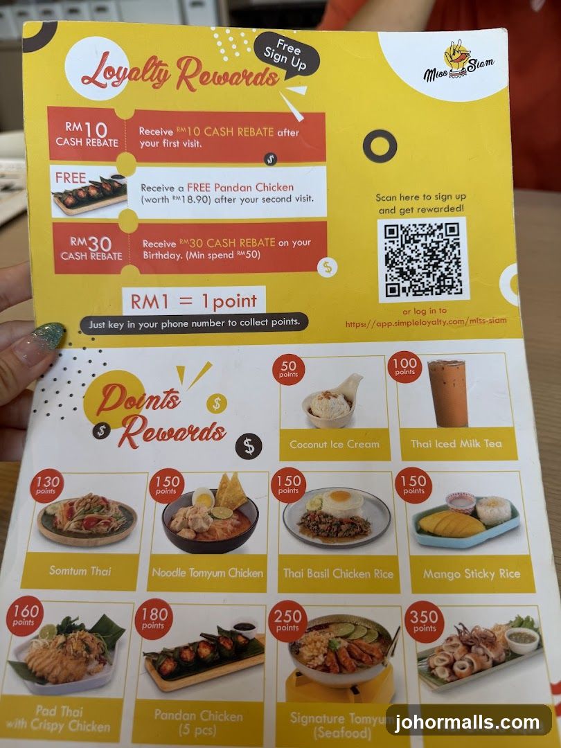 Miss Siam Loyalty Rewards