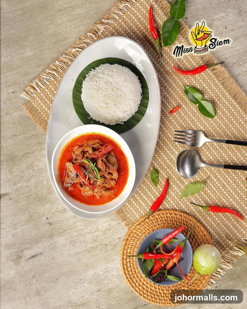 Thai Red Curry with Rice
