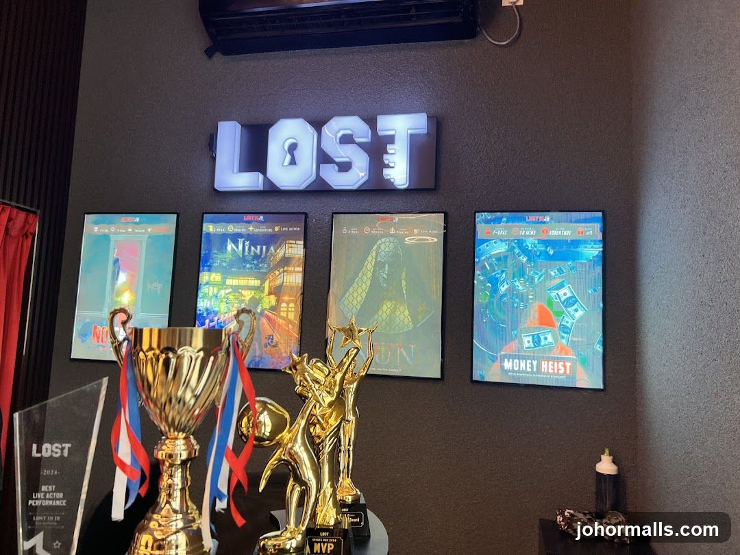 Lost Escape Room Decor
