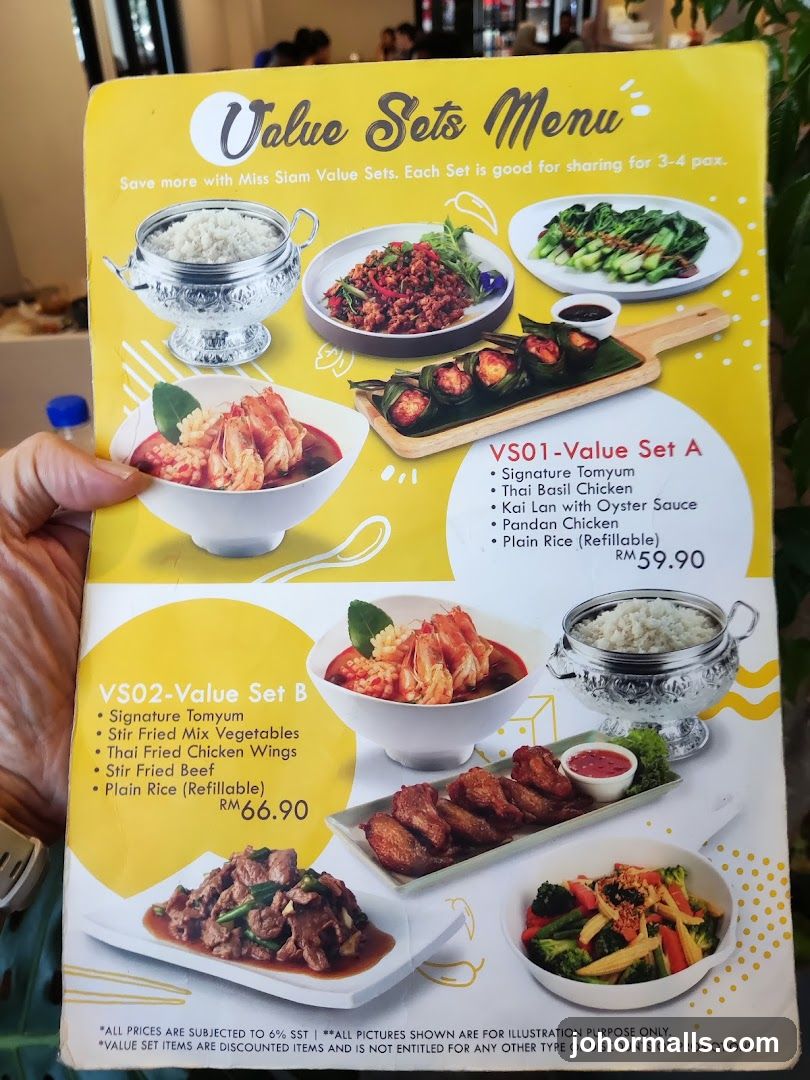 Value Sets Menu