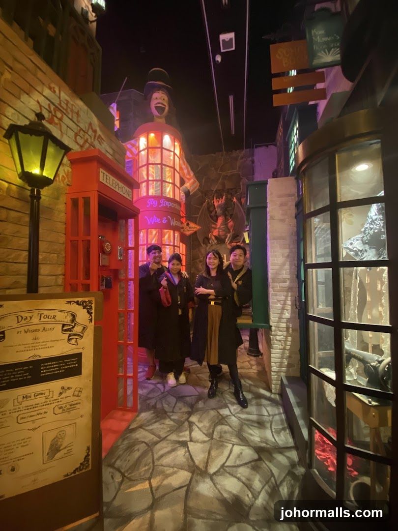 Wizarding Alley Themed Street
