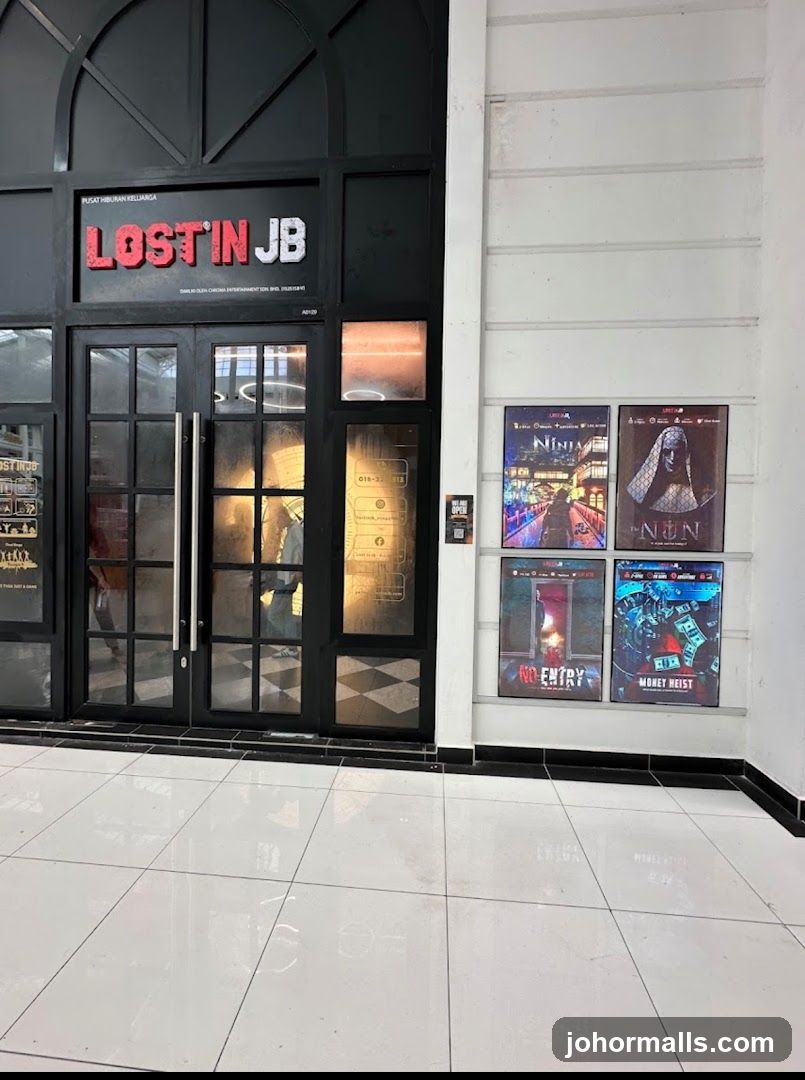 Lost in JB Entrance