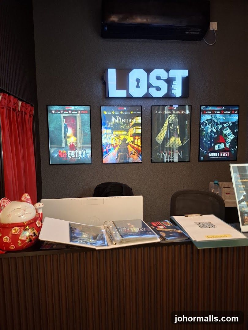 Lost Escape Room Entrance