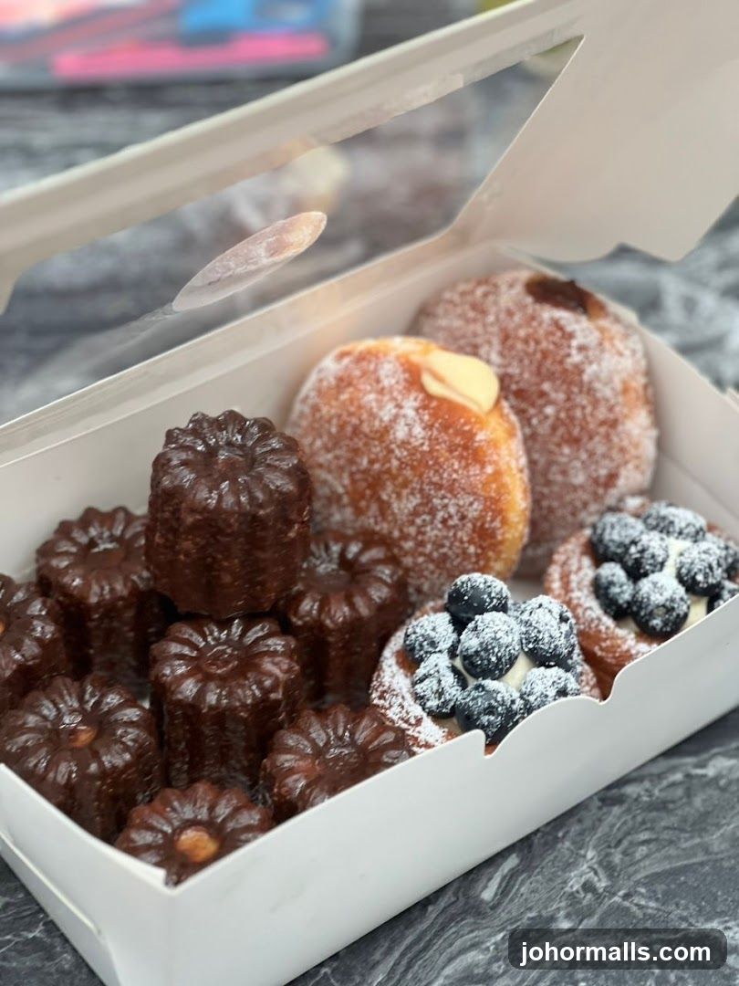 Assorted Pastries in a Box