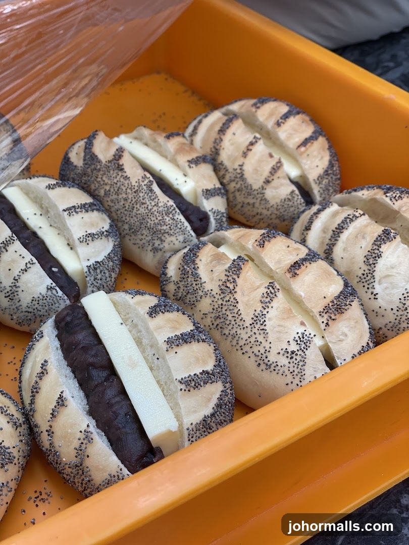 Red Bean and Butter Buns