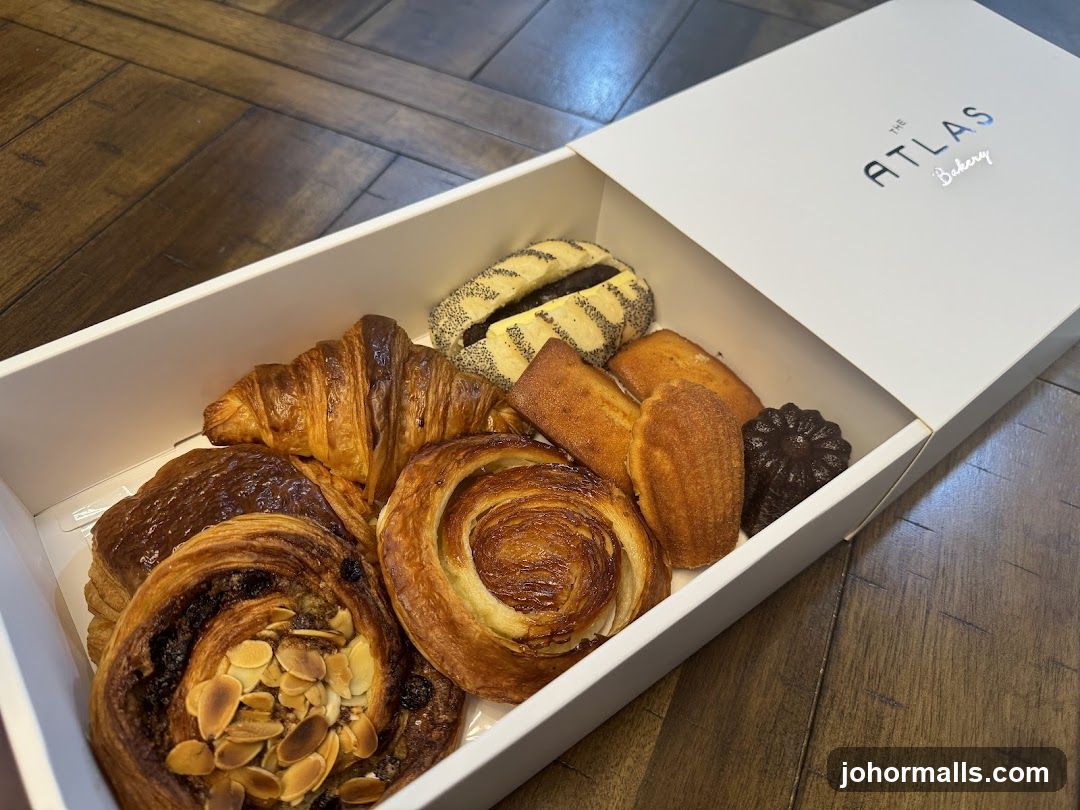 Assortment of Pastries in a Box