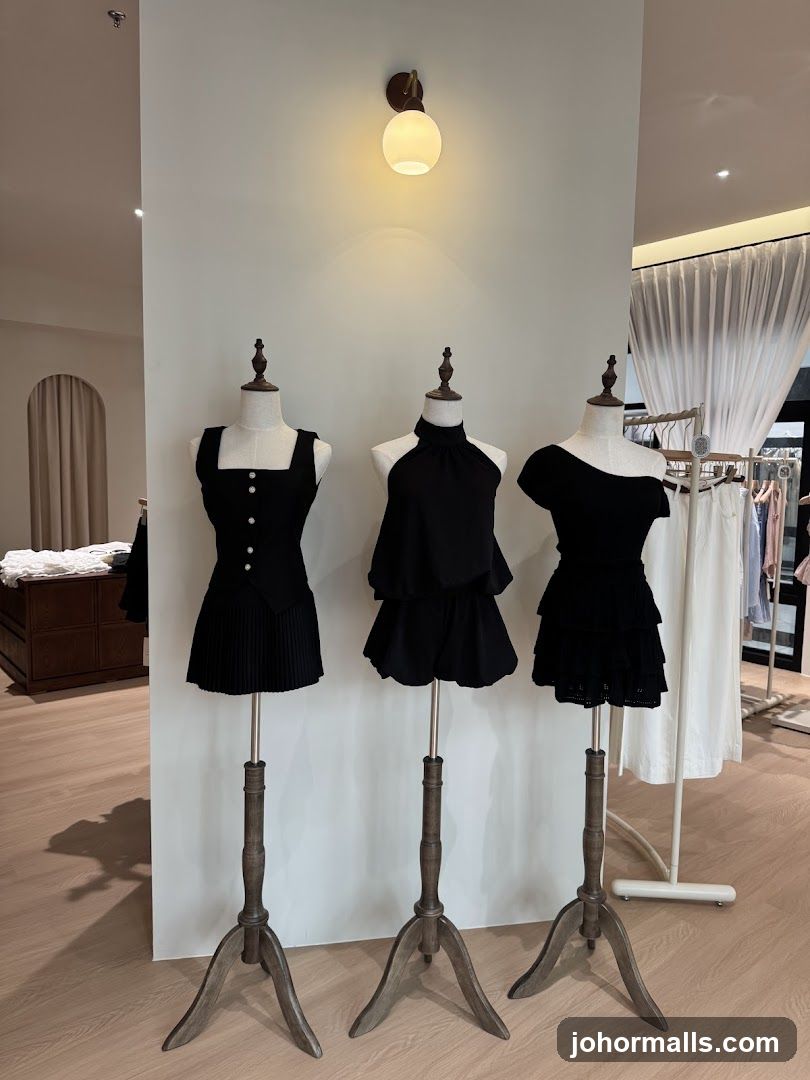 Mannequins in a boutique
