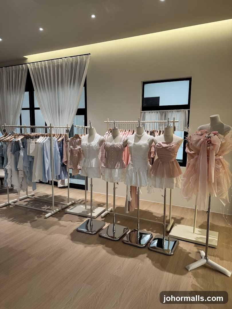 Clothing store display