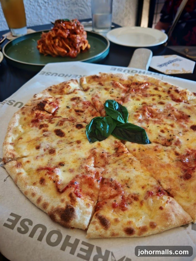 Pizza and Pasta Dish
